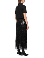 Юбка с пайетками