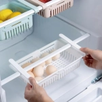 Полка пластиковая в холодильник раздвижная 20/27,5*15*6см