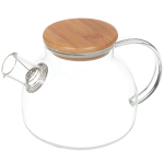 Чайник заварочный стекло,дерево, 1 л, с ситечком, Apollo, Menu Lime-Time, LMT-100