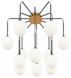 Потолочная люстра Maytoni Branch MOD176PL-12G