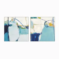 Набор из 2 постеров Something in Heaven 200х100 см, разноцветный