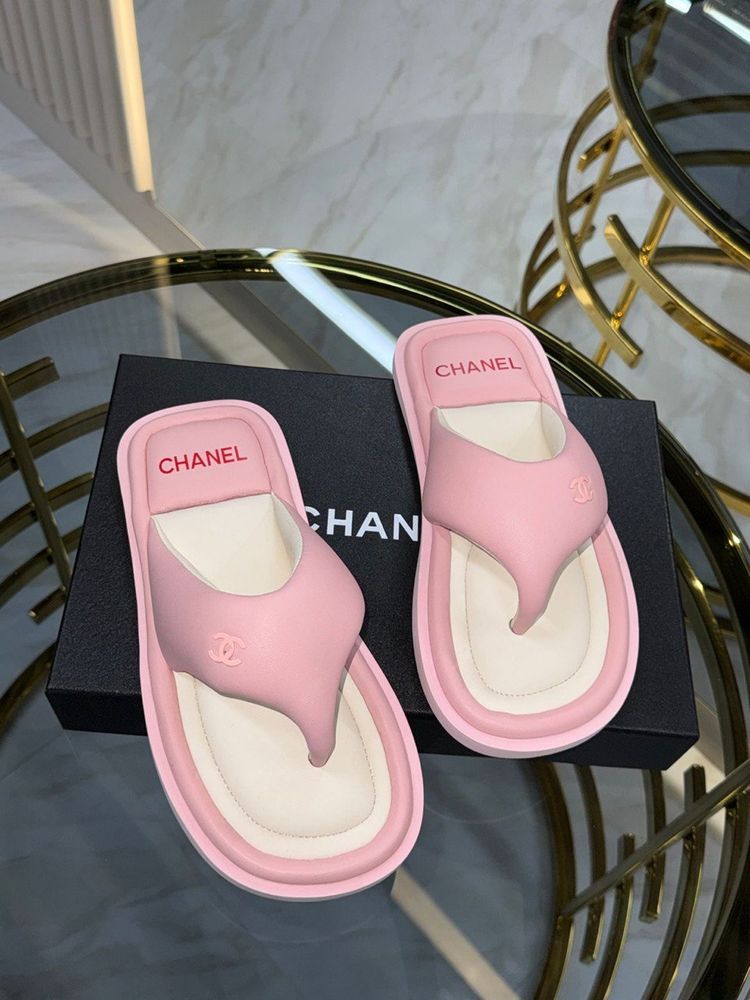 Шлепанцы CHANEL