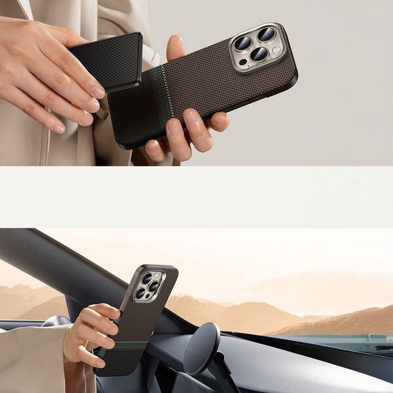 Чехол Benks ArmorAir Prestige для iPhone 16 Pro Kevlar 600D (C.K.FL.AP.GD.G065)