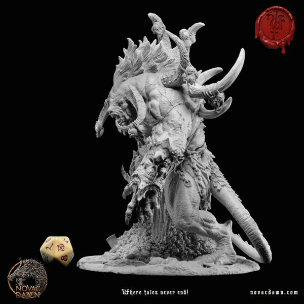 Минотавр Мрачный коготь Grimclaw the Malevolent