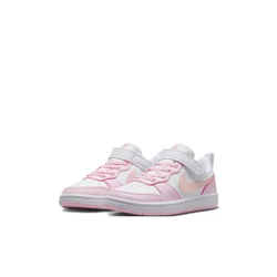 Nike Court Borough Low Recraft (PS) "White Pink"