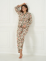 [m]Пижама штаны+рубашка с д/р 2050-5