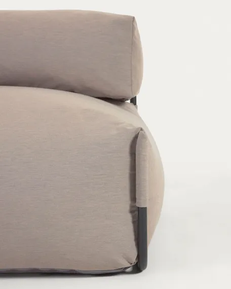 Кресло уличное Square для модульного дивана бежевое