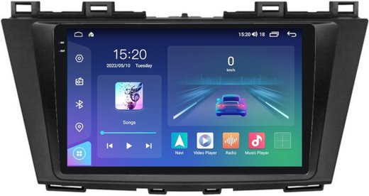 Магнитола для Mazda 5 2010-2015 - Parafar PF164U2K Android 11, QLED+2K, ТОП процессор, 8Гб+128Гб, CarPlay, SIM-слот