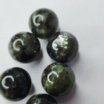 Мусковит, бусина крупный шар, 16.6мм, штучно