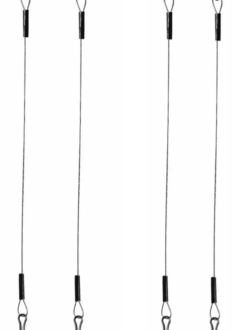 Поводок для рыбалки 7 нитей 7,0кг 0,25мм/22см (в уп 2шт)