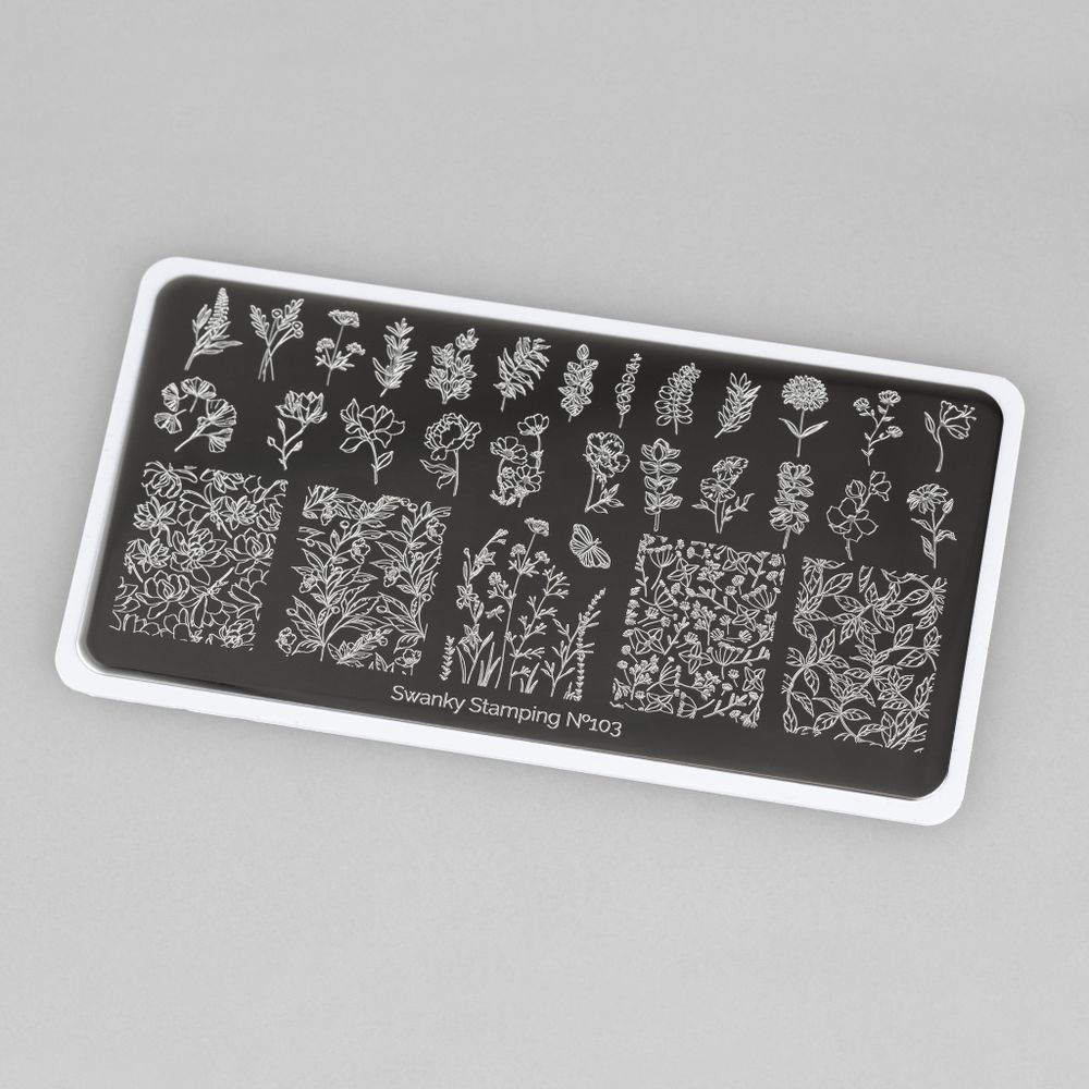 Swanky Stamping Пластина 103