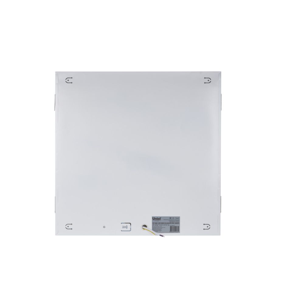 ULP-6060-36W-5000К IP40 GRILYATO OPAL SMOOTH Светильник светодиодный потолочный универсальный. Дневной равномерный свет 5000K. 3500Лм. 588X588x25мм. Корпус белый. В комплекте с и-п. ТМ Uniel