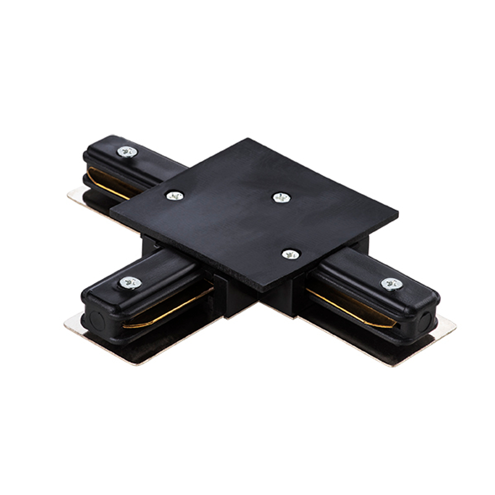 501137 Соединитель д/встраиваемых треков однофазный BARRA T-образный ЧЕРНЫЙ