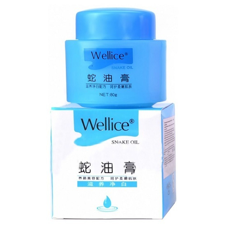 Крем для лица Wellice со змеиным жиром питательный Snake Oil 80 г