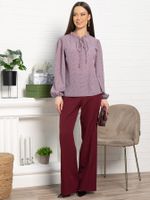 Блуза Анастейша (пыльно-сиреневая) Б15208-18М LT Collection