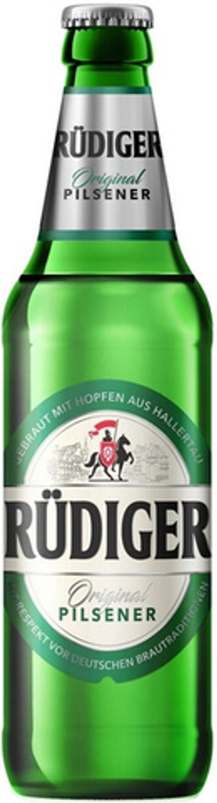Пиво Рюдигер Ориджинал Пилснер / Rudiger Original Pilsener 0.45 - стекло