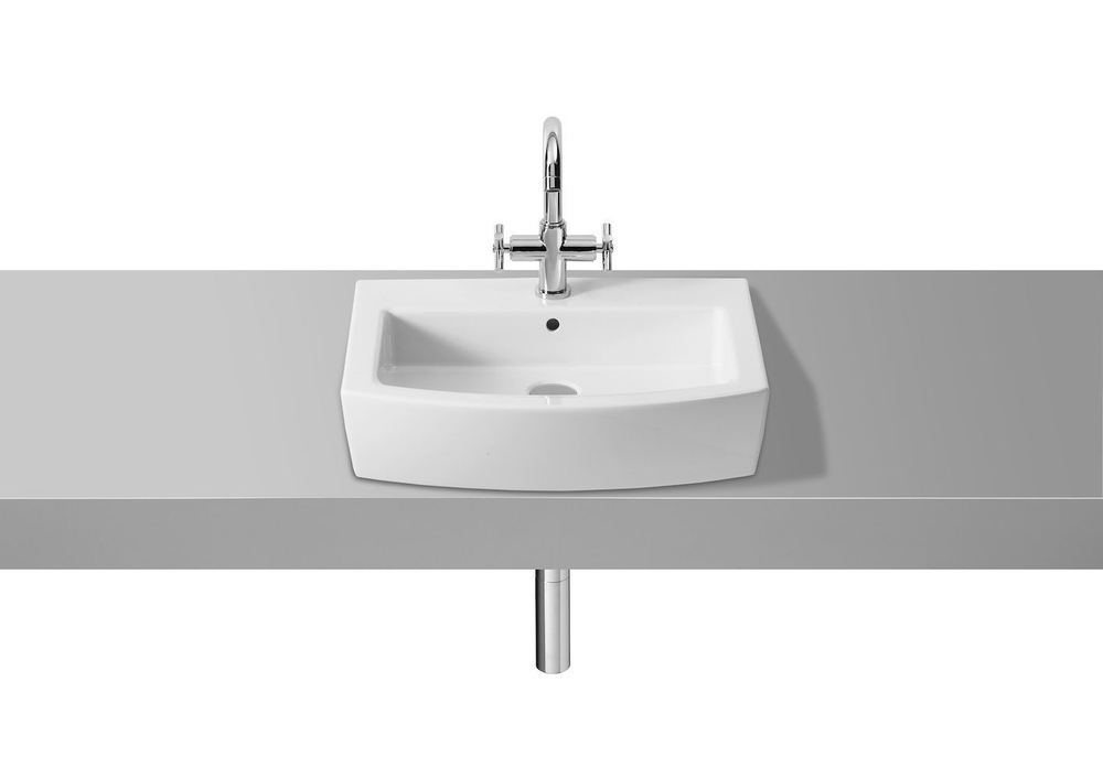 7327881000 РАКОВИНА HALL 55X48 БЕЛ