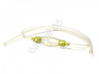 Шланг перекачки топлива (груша) СИЛИКОН 1,5м d-12мм (Груша прозрачная) (4хомут пластик(18272)