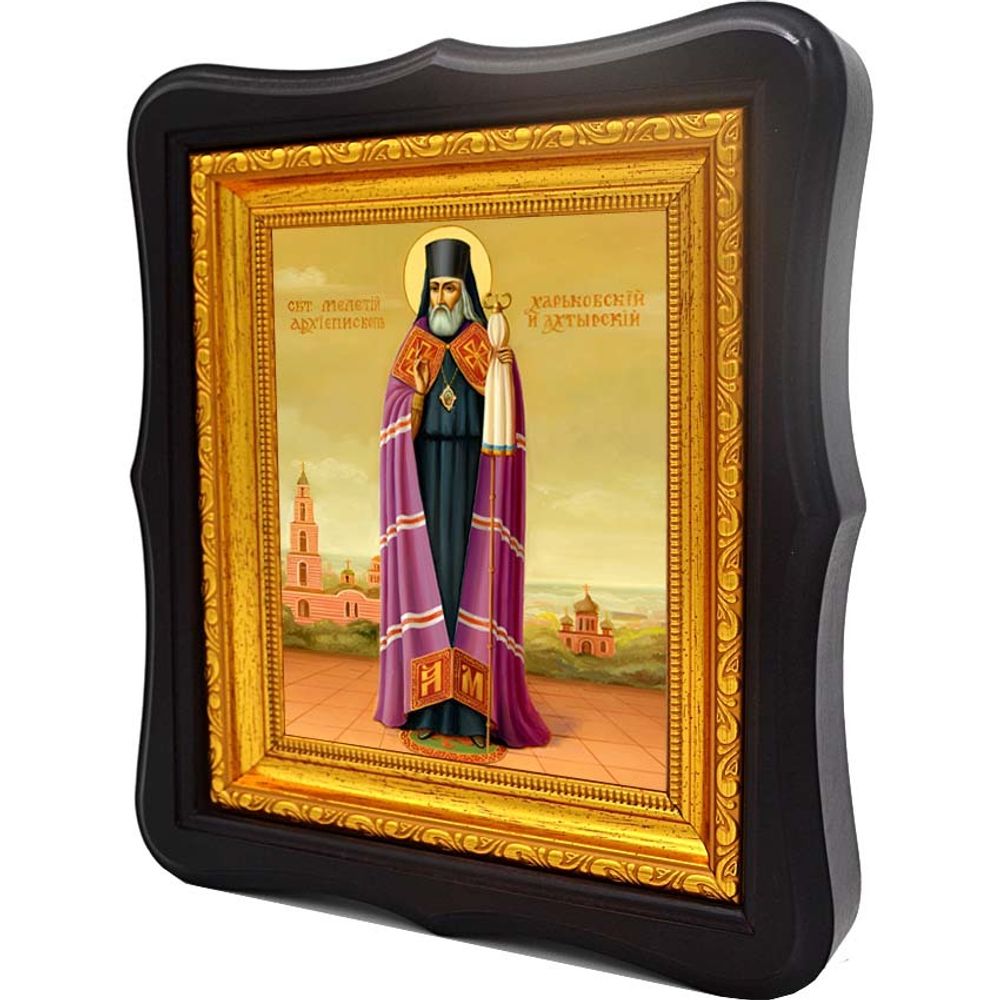 Мелетий (Леонтович) Святитель архиепископ Харьковский. Икона на холсте.