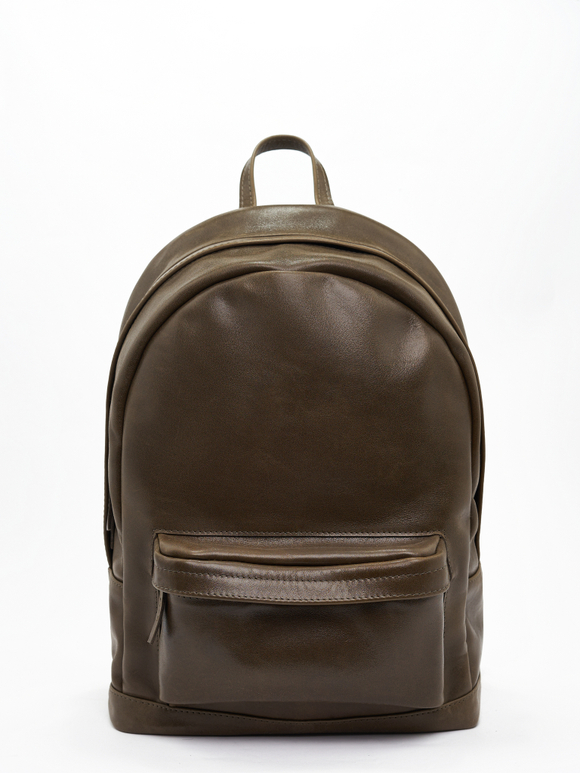 рюкзак закругленный оливковый L