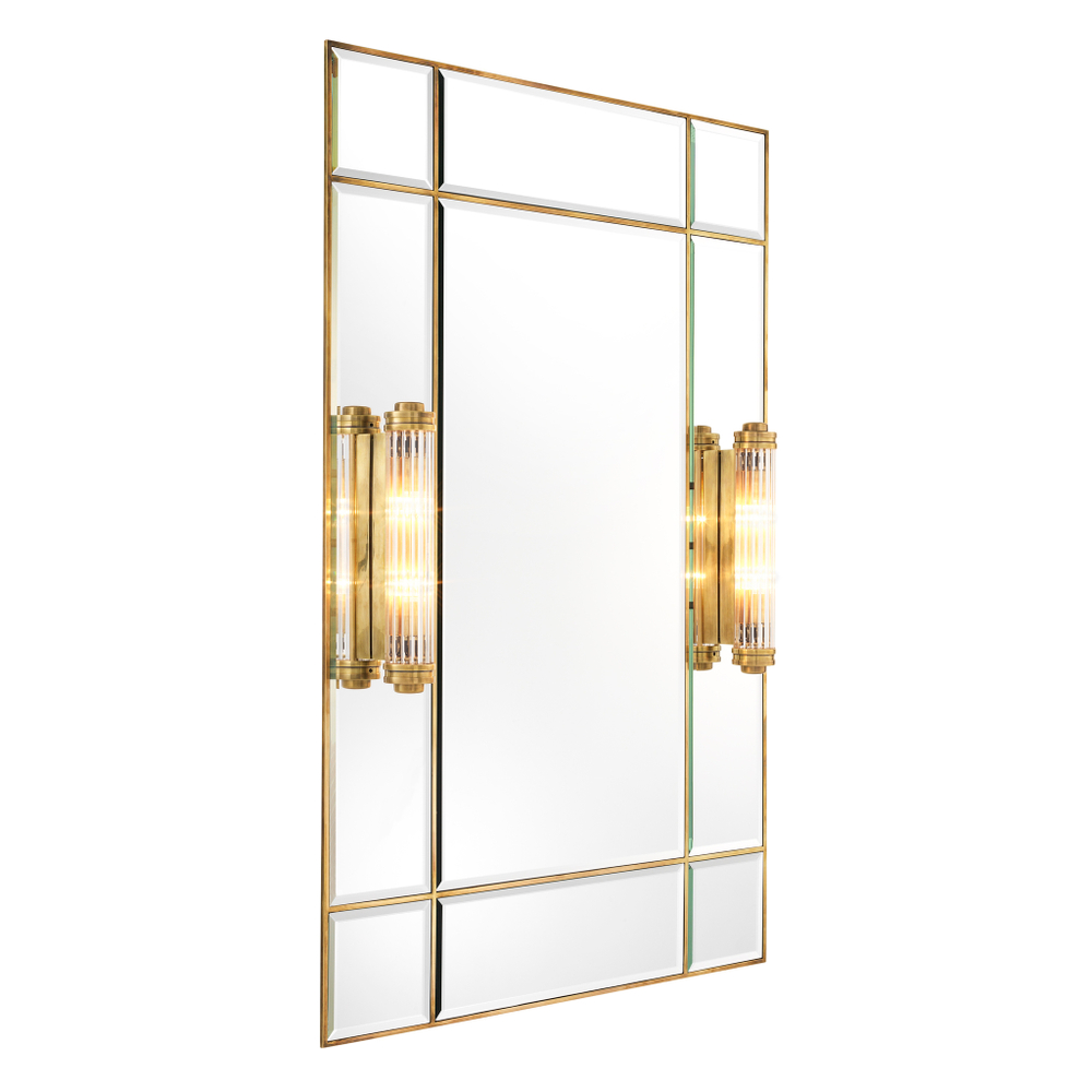 Зеркало с бра Mirror Beaumont with light арт.112921