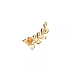 Серьги из жёлтого золота 18k, Tiffany 🌿 Оливковая ветвь.