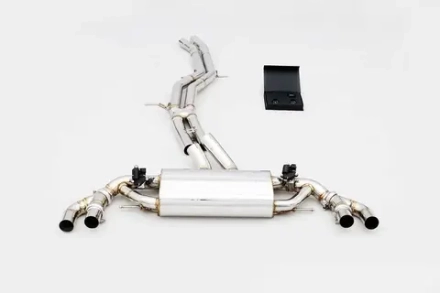 Спортивная выхлопная система с дистанционно управляемыми заслонками для Porsche Cayenne 2.9T 2018+ Порше Каен