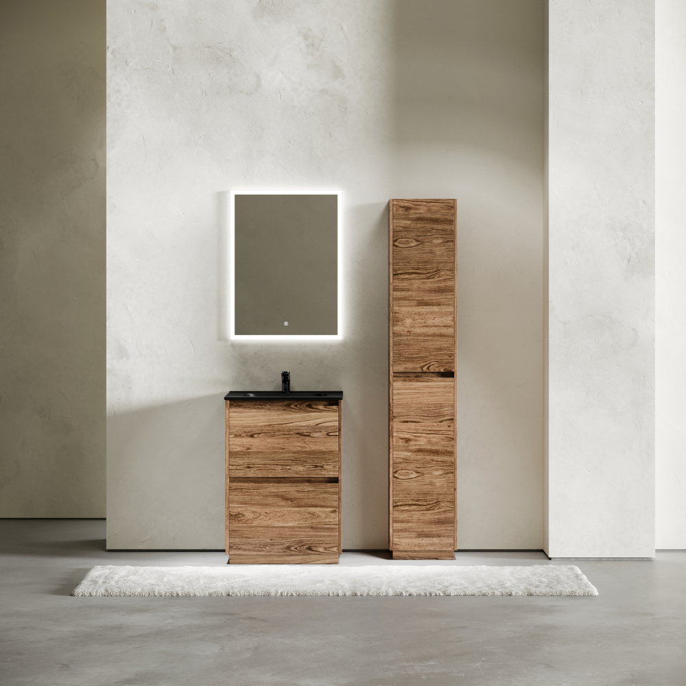 Тумба с раковиной Sancos Libra Floor 60 см LB60FECH дуб чарльстон
