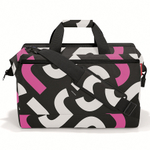 Сумка allrounder l pocket signature bold pink