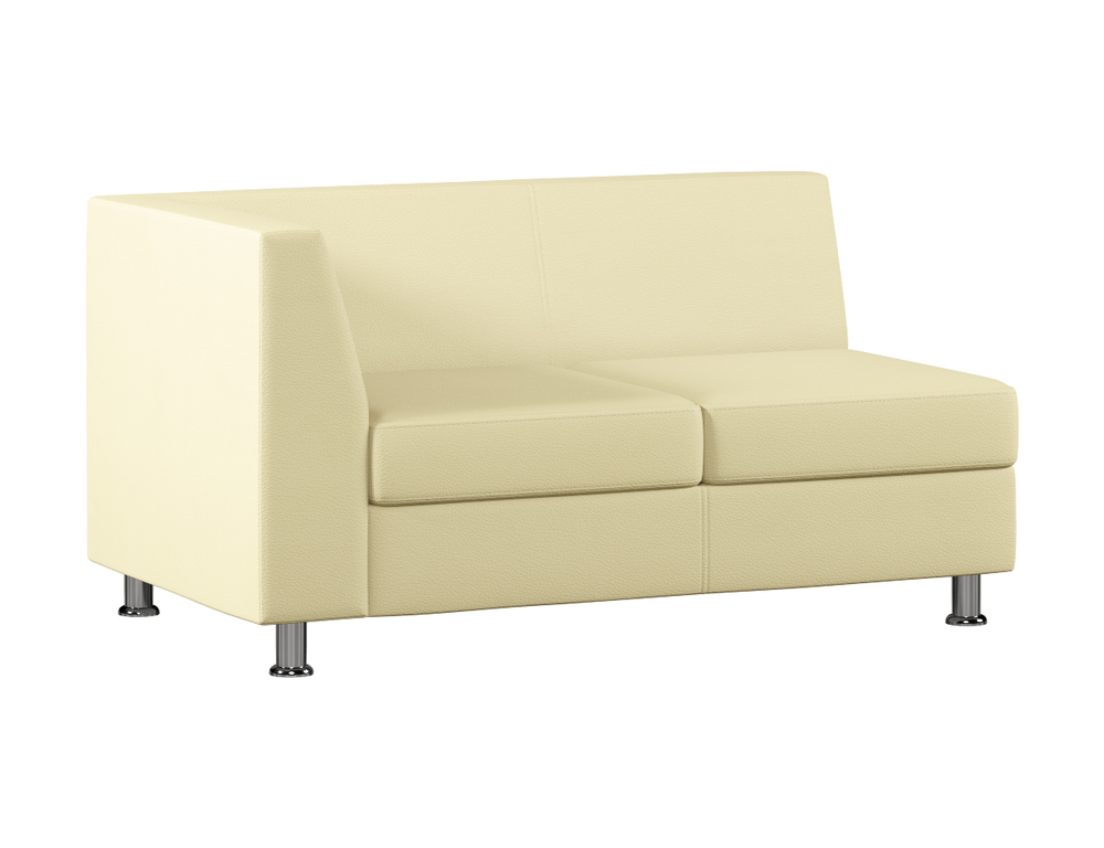 Секция с подлокотником двухместная правая МАРКУС