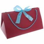 Пакет подарочный «Бант» 15.5*27*14 см, микс