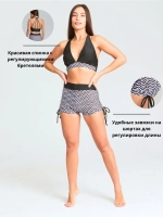 Купальник танкини с шортами и майкой