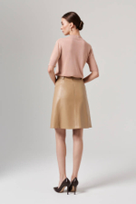 4864 Юбка женская (бежевый)