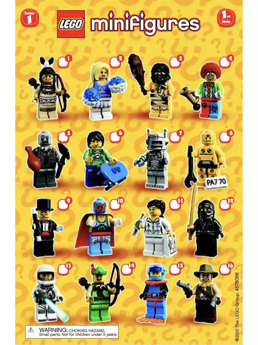 LEGO Minifigures series 1 серия 8683