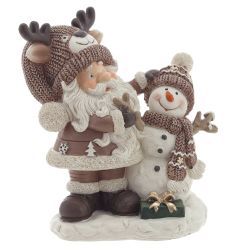 GAEM Фигурка декоративная "Дед Мороз", L11,5 W7 H12 см, 2в.