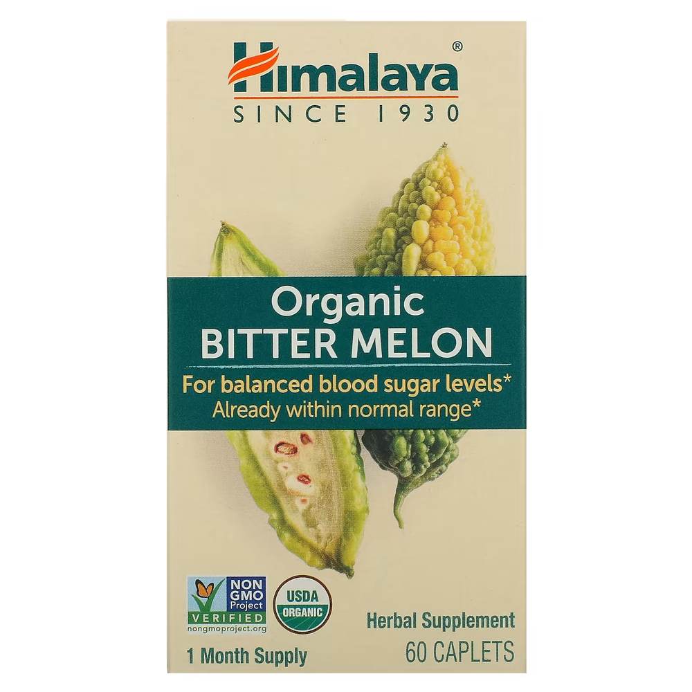 Himalaya organic bitter melon 60 caps.