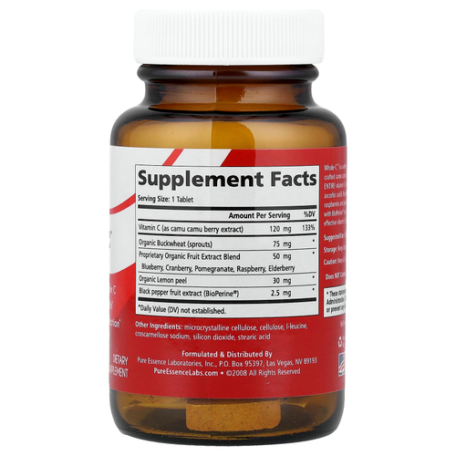 Pure Essence, Whole C, 30 таблеток