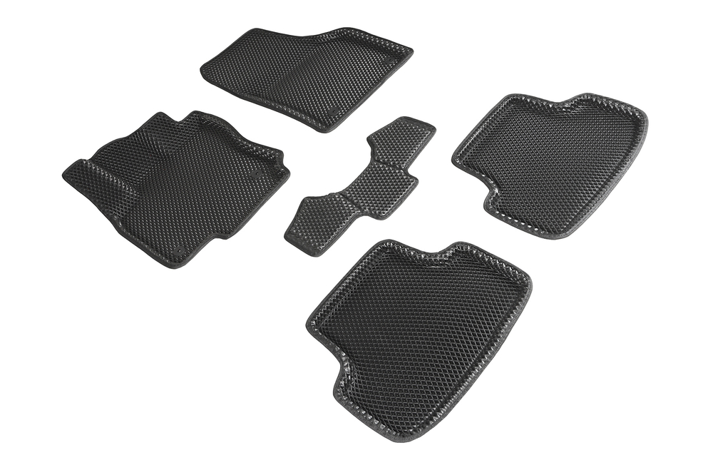 Коврики EVA 3D ромб для Skoda Karoq 2017-н.в., Seintex.95336