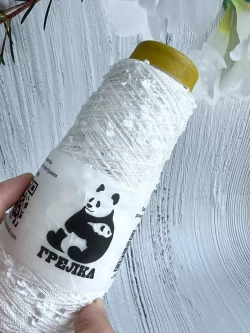 Пряжа для вязания травка пушистая реснички