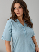 Блузка БЛ-122/рогожкашалфей