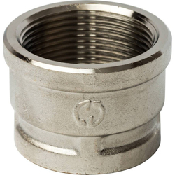 Муфта ВВ переходная никелированная 1"1/2X1" STOUT