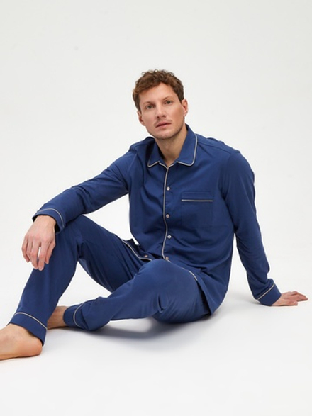 Пижама мужская Ihomewear Classic Men Indigo