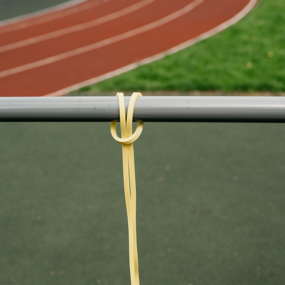 ITEX SPORT фитнес резинка, эспандер ленточный желтый (сопротивление 1-10 кг), оптом