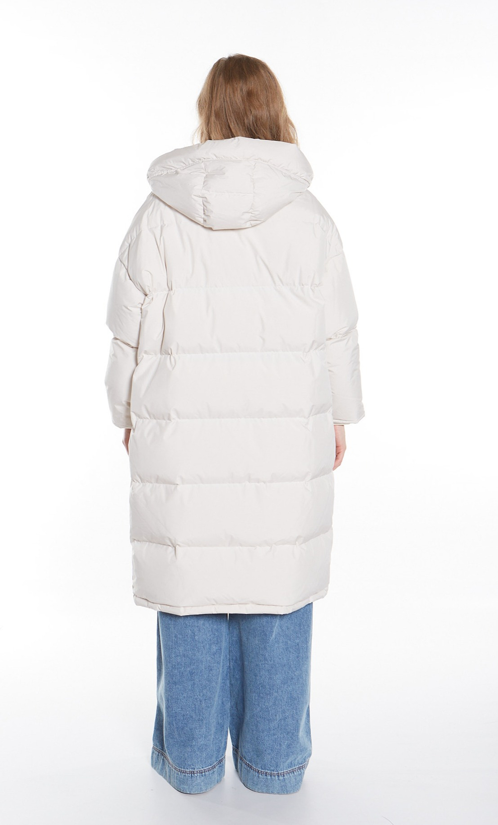 ДЛИННЫЙ ДВУСТОРОННИЙ ПУХОВИК