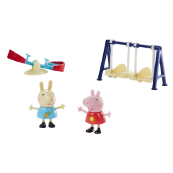 Hasbro Свинка Пеппа - Набор игровой площадки + 2 фигурки / артикул   F2189 F2217  / GTIN 5010993849284