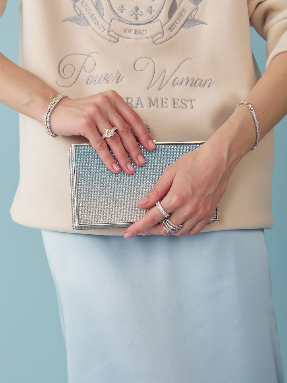 TENNIS SQUARE BRACELET 03 LEMON