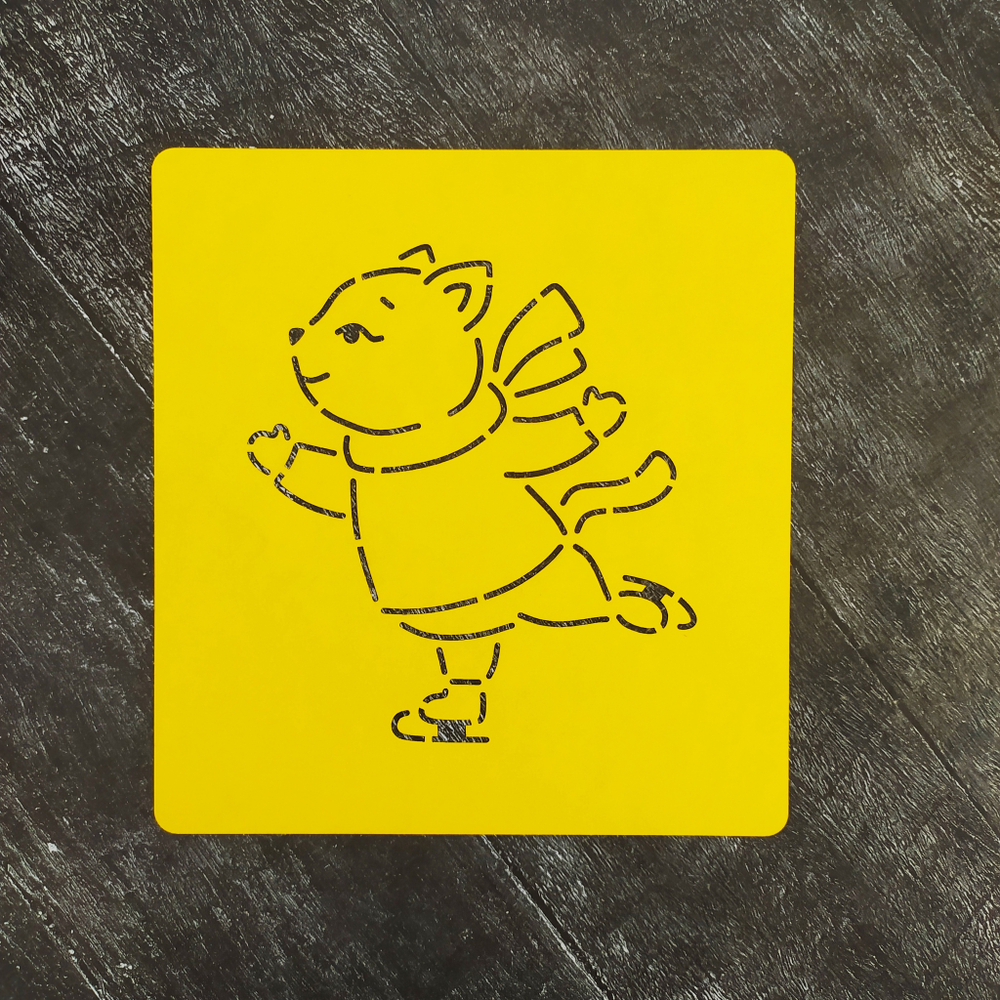 Котик №33 на коньках