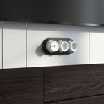 ТВ розетка белая ретро WL18-02-05