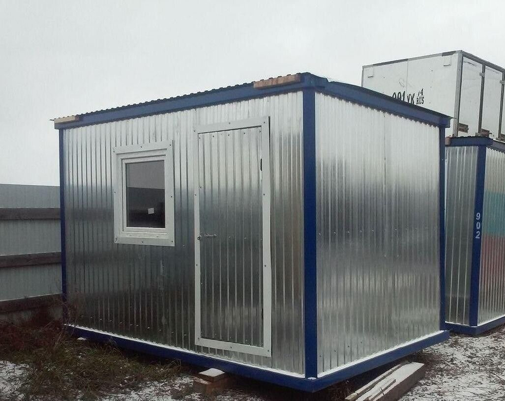 Металлический блок контейнер 3х2,5м