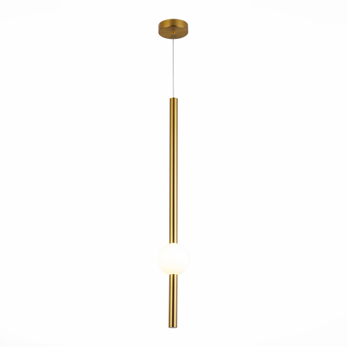 SL1222.233.01 Светильник подвесной ST-Luce Золотистый/Золотистый, Белый LED 1*18W 4000K